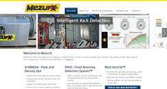 Desktop Screenshot of mezurx.com