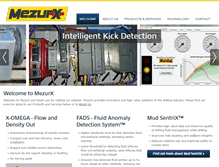 Tablet Screenshot of mezurx.com